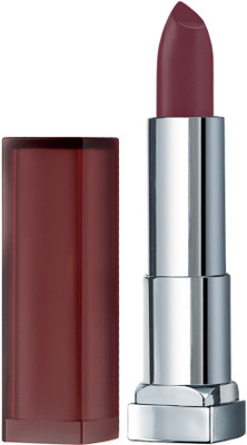 

Maybelline Color Sensational Powder Matte Nude Lipstick(Rosewood Red)