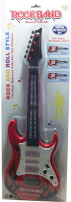 

Balaji Rockband Music Guitar(Gold)