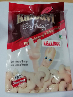 Kalbavi Cashews Masala Magic Cashews(50 g, Pouch)