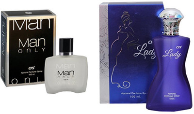 

MAN,LADY ONLY-MAN BLACK,CFS-LADY APPAREAL PERFUME Perfume - 200 ml(For Men & Women)