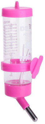 

Sage Square Leak Proof Water Feeder for Hamster / Dwarf / Gerbil / Mice / Guinea Pig / Ferret / Rabbit Round Plastic Pet Bottle(125 ml Pink)