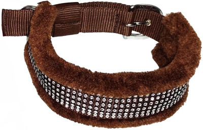 

Skora High Quality And Stylish Nylon Dog Head Collar(, Brown