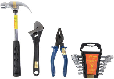 Globus HAND TOOL KIT SET OF 4 PCS Hand Tool Kit(4 Tools)
