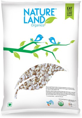 Natureland Organics White Urad Dal (Split)(1000 g)