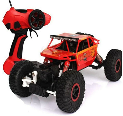 

SANJARY Rock Crawler (1:18 Scale) Remote Control rechargeable Monster Car with Four Wheel Drive (MULTI-COLOUR)(Multicolor)