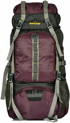 

ZIPLINE 1051 - Blk-ppl Rucksack - 60 L(Purple)