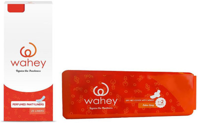 

Wahey Combo Pack Of Perfumed Panty Liners (25 liners) + XL Size Sanitary Pads (10 pads) Sanitary Pad(Pack of 2)