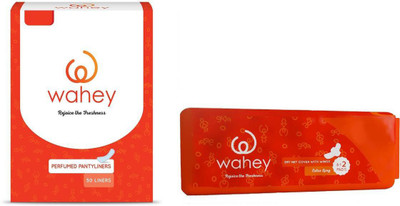 

Wahey Combo Pack Of Perfumed Panty Liners (50 liners) + XL Size Sanitary Pads (10 pads) Pantyliner(Pack of 2)