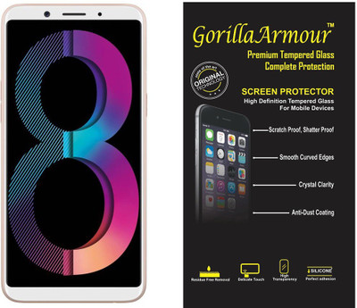 Gorilla Armour Tempered Glass Guard for Oppo A83(Pack of 1)