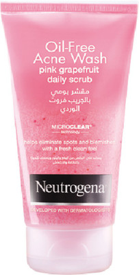 

Neutrogena Oil-Free Acne Wash Pink Grapefruit Daily Scrub(150 ml)