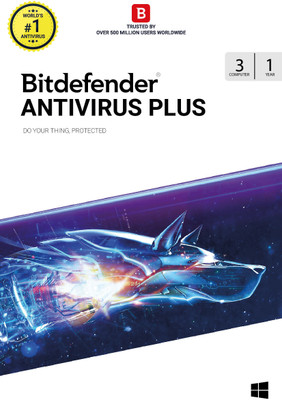 

Bitdefender Anti-virus 3 User 1 Year(CD/DVD)