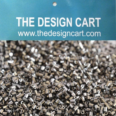 

Generic The Design Cart Mercury 2 Cut Beads Standard Quality (11/0 - 2.0 mm) (100 grams) Mercury Beads(100 g)