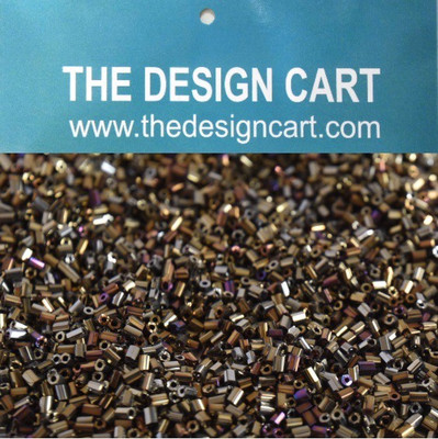 

Generic The Design Cart Iris Brown 2 Cut Beads Standard Quality (11/0 - 2.0 mm) (100 grams) Brown Beads(100 g)