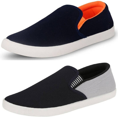

Tempo Slip On Sneakers For Men(Multicolor