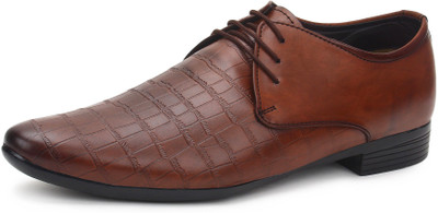 BUWCH Buwch Formal Black Shoe For Men Derby For Men(Brown