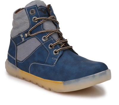 

Eego Italy Stylish Outdoor Boots For Men(Blue