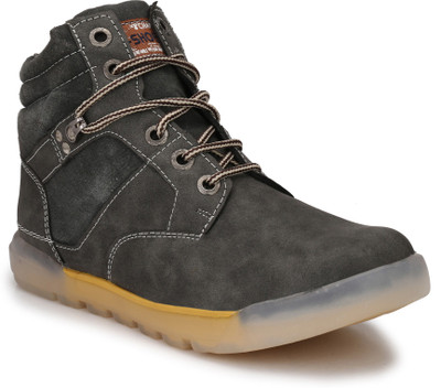 

Eego Italy Stylish Outdoor Boots For Men(Grey