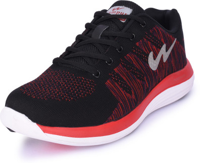 

Campus SUPREME Walking Shoes For Men(Black, Red, Blk-red