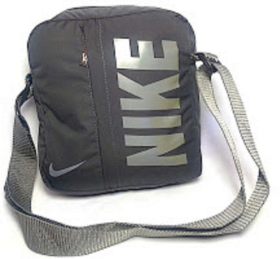 

Must Visit Men & Women Casual Grey Nylon Sling Bag