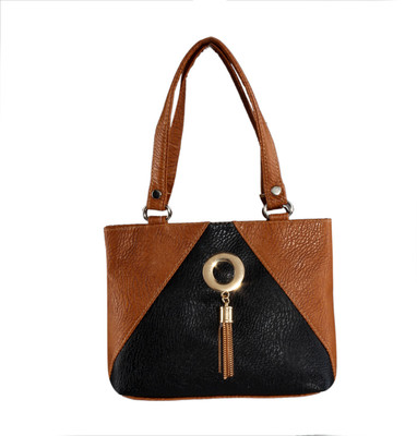 

Kojar Women Casual Tan Leatherette Shoulder Bag