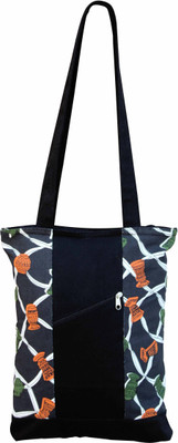 

Ryan Women Casual Black Cotton Tote