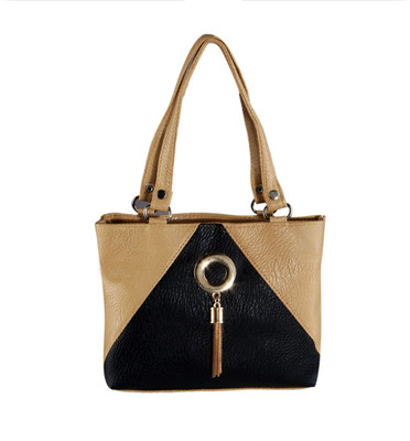 

Kojar Women Casual Beige Leatherette Shoulder Bag