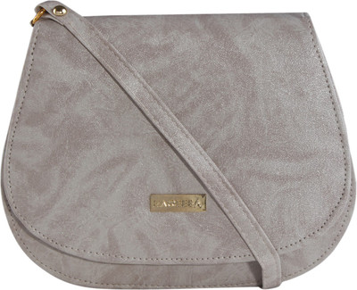 

Kojar Women Formal Grey Leatherette Sling Bag
