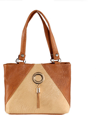 

Kojar Women Casual Brown Leatherette Shoulder Bag