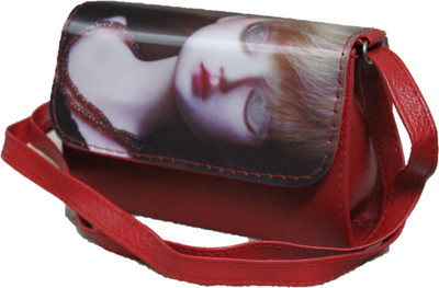 

tavin kart Women Casual Red PU Sling Bag