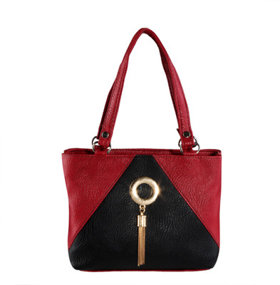 

Kojar Women Casual Red Leatherette Shoulder Bag