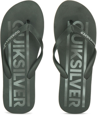 

Quiksilver Flip Flops, Black/grey/black