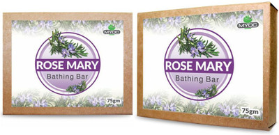 

salvia Rosemary Oil And Vitmain E Soap for glowing and beautiful , acne free skin 75gx2 Pack(75 g, Pack of 2)