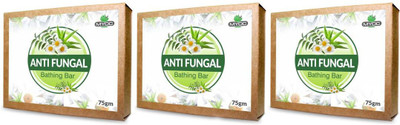 

Salvia Neem oil, Aloe Vera , Chamomile, Vitamin E and Glycerine soap for athletes foot, jocks itch and fungal infections 75gm x3 Pack(75 g, Pack of 3)