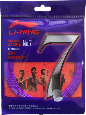 

Li-Ning No. 7 Badminton String - Purple 0.65 Badminton String - 10 m(Purple)