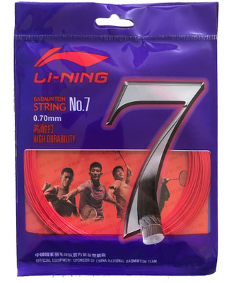 

Li-Ning No. 7 Badminton String - Red 0.65 Badminton String - 10 m(Red)