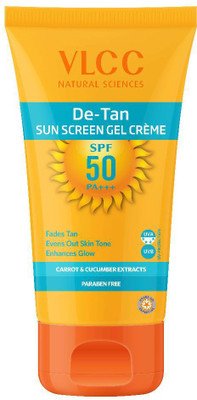 

VLCC DE TAN SPF 50 SUNSCREEN GEL CREME - SPF 50 PA+++(100 g)