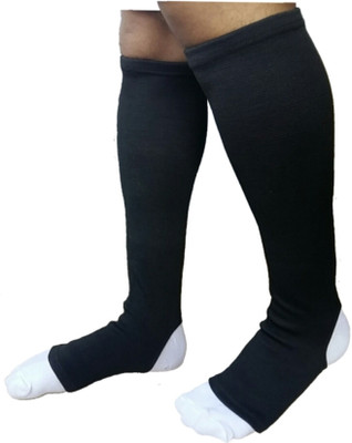 

Maitree Standard vein varicose stoking half Ankle Support (XL, Black)