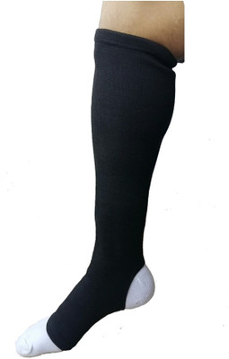 

Shoopers Preuimum Vain varicose stoking half Knee Support(Black