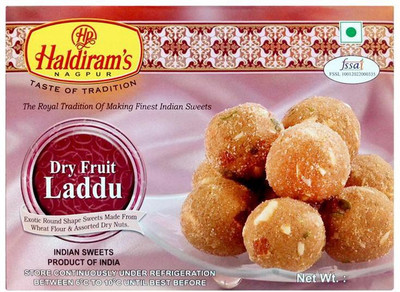 

Haldiram's Dry Fruit Laddu(400 g, Box)