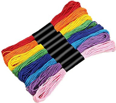 

iCraft multicolor Thread(0.24 Pack of100)