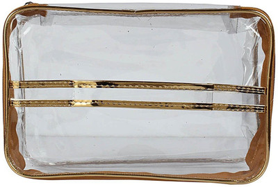 

Must Visit Cosmetic Pouch(Gold)