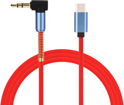 

ReTrack USB Type C Male To Male 3.5mm Jack USB Adapter(Red)