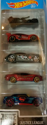 

Hot Wheels JUSTICE LEAGUE 5-PACK 2018(Multicolor)