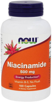 

Now Foods Niacinamide 500mg 100 Caps(100 No)