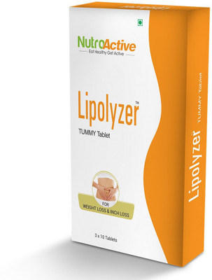 

NutroActive Lipolyzer Tummy Fat Burner Tablets(30)