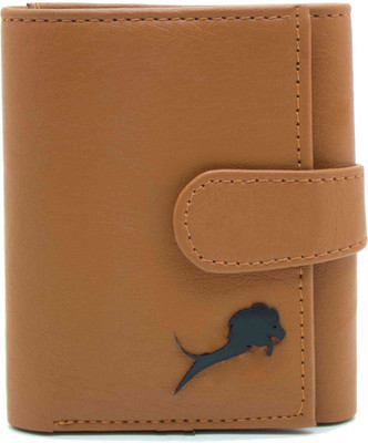 

NIetz Men Black Genuine Leather Wallet(6 Card Slots), Tan