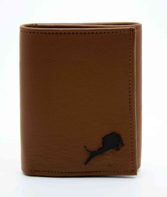 

NIetz Boys Tan Genuine Leather Wallet(6 Card Slots)