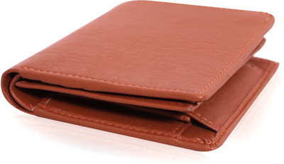 

rustyherschel Boys Tan Artificial Leather Wallet(9 Card Slots), Brown