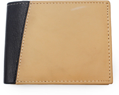 

Harvelle Men Beige Genuine Leather Wallet(7 Card Slots)