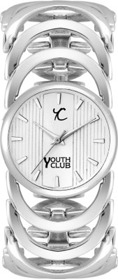 

Youth Club DK-07WHT NEW MESH BRACELET LOOK Watch - For Girls
